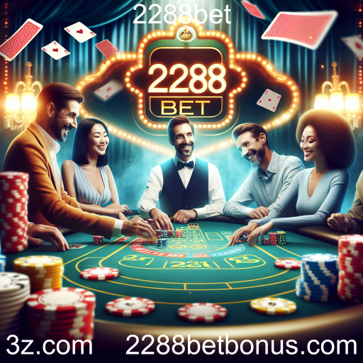 A Experiência Imersiva do Cassino Ao Vivo na 2288bet